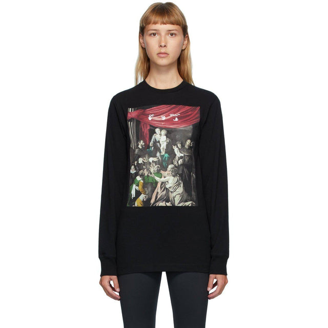 Off-White Black Caravaggio Painting T-Shirt