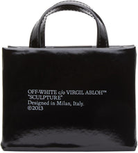 Off-White Black Leather Baby Box Bag