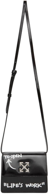 Off-White Black Quote Jitney 0.7 Bag - Citation noire hors blanc Jitney 0.7 sac - off-white 흑인 견적 jitney 0.7 bag.