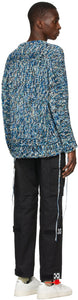 Off-White Blue Climb Rope Sweater
