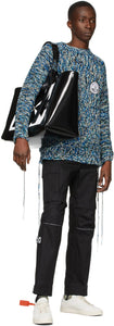 Off-White Blue Climb Rope Sweater