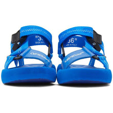 Off-White Blue Trek Sandals