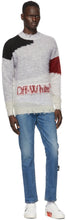 Off-White Grey Punked Sweater