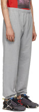 Off-White Grey Raw Arrow Lounge Pants