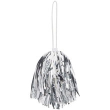 Off-White Silver Mini Fringe Pompom Pouch
