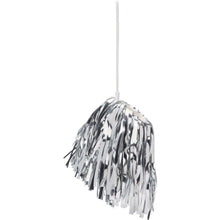 Off-White Silver Mini Fringe Pompom Pouch
