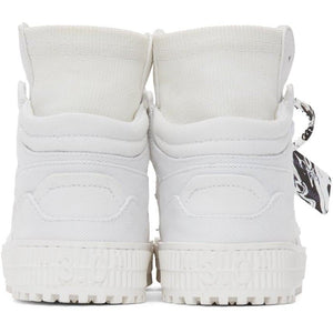 Off-White White Canvas Off-Court 3.0 High-Top Sneakers