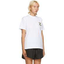 Off-White White Embroidered Mini Arrow T-Shirt