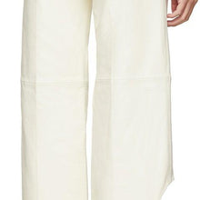 Off-White White Leather Meteor Formal Pants