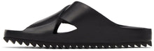 Officine Creative Black Agora 003 Sandals