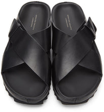 Officine Creative Black Agora 003 Sandals