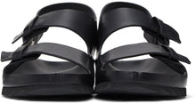 Officine Creative Black Agora 1 Sandals