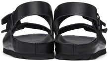 Officine Creative Black Agora 1 Sandals