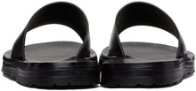 Officine Creative Black Leather Chios 1 Sandals
