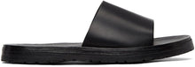Officine Creative Black Leather Chios 1 Sandals - Sandales de Chios 1 en cuir noir créatif Officine Creative - officine Creative Black Leather Chios 1 샌들