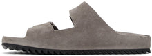 Officine Creative Taupe Suede Agora 2 Sandals