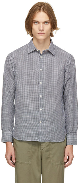 Officine GÃ©nÃ©rale Black Gingham Shirt - Officine GÃ © Rale Black Gingham Shirt - officine GÃ © NÃ © Rale Black Gingham Shirt.