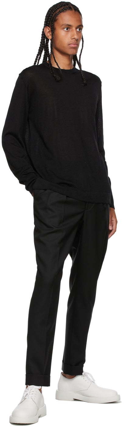 Officine GÃ©nÃ©rale Black Nina Crewneck Sweater