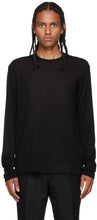 Officine GÃ©nÃ©rale Black Nina Crewneck Sweater - Pull Nina Créwneck Nina Nina - officine gl lan © rale black nina crewneck 스웨터