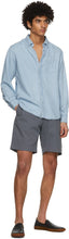 Officine GÃ©nÃ©rale Grey Seersucker Phil Shorts
