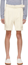 Officine GÃ©nÃ©rale Off-White Organic Cotton Luigi Shorts - Officine Géta - officine Gli Grance Luigi 반바지