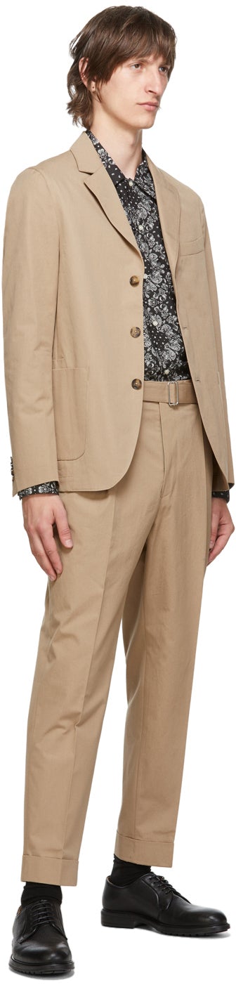 Officine GÃ©nÃ©rale Taupe Armie Blazer