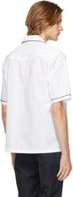 Officine GÃ©nÃ©rale White Eren Piping Short Sleeve Shirt