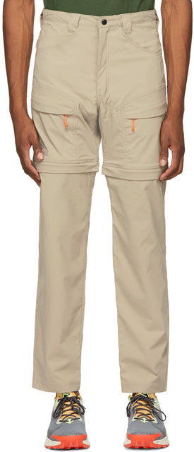 Ostrya Beige Zip-Off Duality Hiking Trousers - Oschya Beige Pantalon de randonnée à la dualité zip-off - Ostrya 베이지 Zip-OFF 이중화 바지
