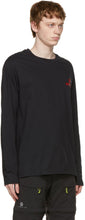 Ostrya Black Organic Cotton Core Logo Long Sleeve T-Shirt