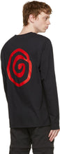 Ostrya Black Organic Cotton Core Logo Long Sleeve T-Shirt