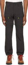 Ostrya Black Zip-Off Duality Hiking Trousers - Pantalon de randonnée de randonnée de la dualité zippée osectrona noire - Ostrya Black Zip-Off 이중화 하이킹 바지