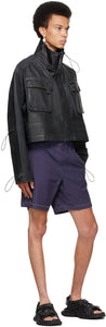Ottolinger Black Denim Cargo Jacket
