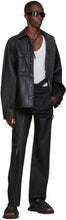 Ottolinger Black Denim Oversized Shirt Jacket