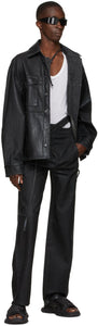 Ottolinger Black Denim Oversized Shirt Jacket
