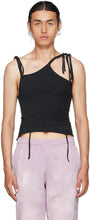 Ottolinger Black Otto Strap Top - Top Ottolinger Black Otto Strap - Ottolinger 블랙 오토 스트랩 탑입니다