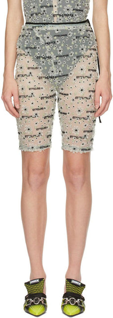 Ottolinger Grey Embroidered Dream Shorts - Short de rêve brodé d'Ottolinger Grey - Ottolinger 회색 수 놓은 꿈 반바지