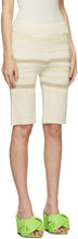 Ottolinger Off-White Carl Stripe Shorts