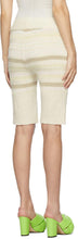 Ottolinger Off-White Carl Stripe Shorts