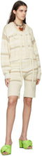 Ottolinger Off-White Carl Stripe Shorts