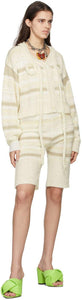 Ottolinger Off-White Carl Stripe Shorts