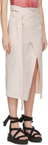 Ottolinger Off-White Trix Wrap Skirt
