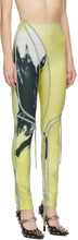 Ottolinger Yellow Graphic Strappy Leggings
