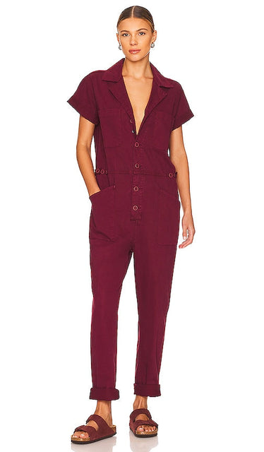 PISTOLA Grover Field Suit in Burgundy Pistola Grover Field Suit en Bourgogne 勃艮第的Pistola Grover野外服装