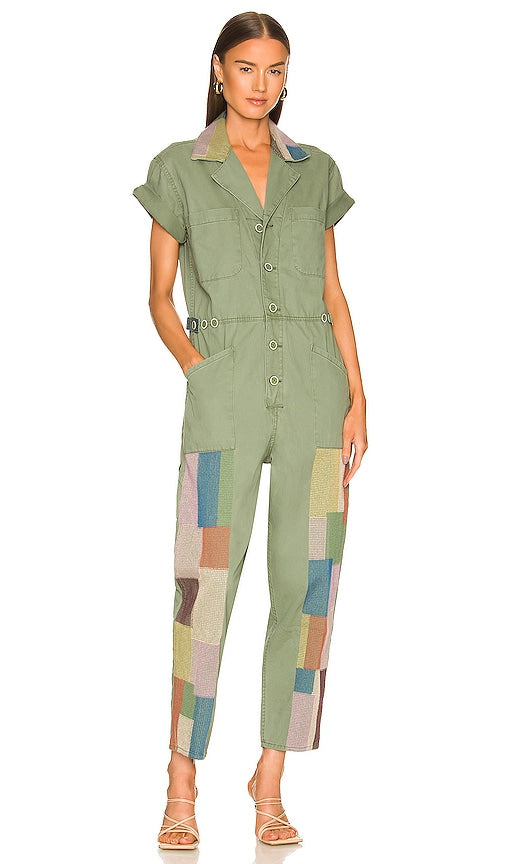 PISTOLA Grover Field Suit in Olive Pistola Grover Field Suit en olive 橄榄色的手枪格罗弗野外服装