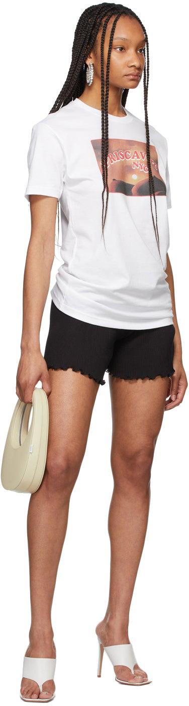 PRISCAVera White Sunset Graphic T-Shirt