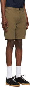 PS by Paul Smith Beige Garment-Dyed Shorts