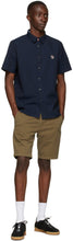 PS by Paul Smith Beige Garment-Dyed Shorts