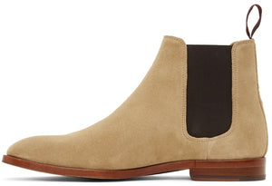 PS by Paul Smith Beige Gerald Suede Chelsea Boots