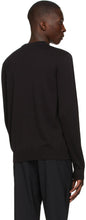 PS by Paul Smith Black Cotton Zebra Logo Sweater