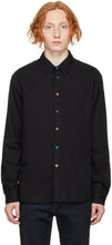 PS by Paul Smith Black Denim Shirt - PS by Paul Smith chemise en jean noir - PS 바울 스미스 블랙 데님 셔츠